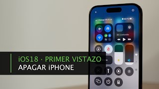 Así es la nueva forma de apagar tu iPhone con iOS18 [upl. by Slyke769]