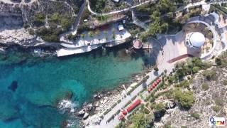 GEM Travel Rhodes  Aerial View of Kalithea Springs HD [upl. by Sybyl477]