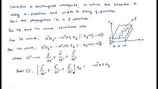 Rectangular Waveguide  Propagation of waves  Part13  Microwave Engineering  Lec06 [upl. by Noterb]