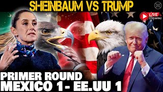 Sheinbaum vs Trump México enseña los Colmillos y enfrenta a USA [upl. by Ecnal]