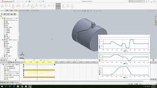 Cylindrical cam analysis [upl. by Ahsyas]