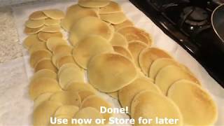 Quick Homemade Qatayef Dough Video 1 [upl. by Damali28]