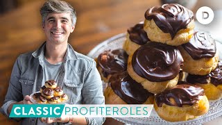 RECIPE Chocolate Profiteroles [upl. by Nirtiak838]