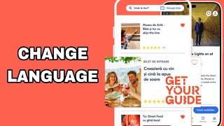 How To Change Language On GetYourGuide App [upl. by Adis292]