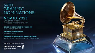 The 2024 GRAMMY Nominations Are TODAY Friday Nov 10 2023 [upl. by Akcirderf]