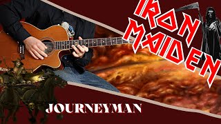 Iron Maiden  Journeyman  Adrian Smith Guitar Solo Cover  Death on The Road Live Version [upl. by Ng]