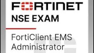 Fortinet NSE5  FortiClient EMS 70  Real exam questions  Part1 [upl. by Ferdinande]