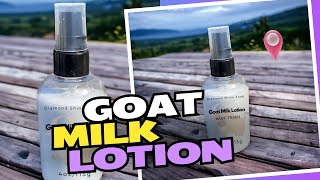 DIY GOAT MILK BODY LOTION CREAMY foryou diy satisfying [upl. by Rame]