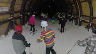 Ski Tunnel Rettenbach Gletscher Sölden Austria 2016 [upl. by Monroe]