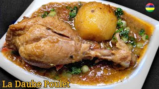 Recette La Daube Poulet Facile en Kreol 🇲🇺  Rostone [upl. by Haff618]