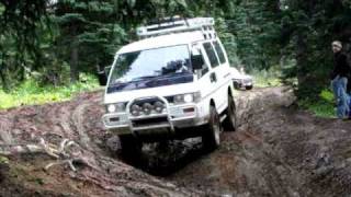 Delica L300 testing its limit [upl. by Aulea]