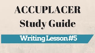 ACCUPLACER Writing  Lesson 5 Choosing the Correct Adjective [upl. by Ymmik]