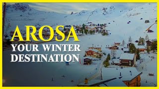 AROSA Ski Resort and Kulm Hotel Your Winter Destination in Switzerland [upl. by Nhguavoj]