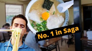 RAW Egg Ramen in Saga Japan [upl. by Yrannav]