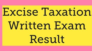 Excise Taxation Multan Results Written Exam Results PPSC JOBS Government Jobs [upl. by Kerril]