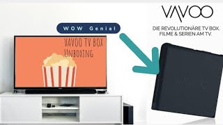 VAVOO TV5Günstiger Unboxing Besser als KODi Beste Android Box [upl. by Esikram985]