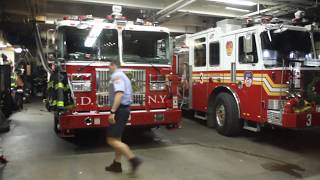 quotEVERYBODY GOESquot FDNY  Engine 3 Ladder 12 Battalion 7 amp Manhattan Borough Command responding [upl. by Anavoj]