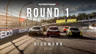 Nitrocross Richmond  2024 Round 1  Full Broadcast [upl. by Lecia357]