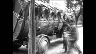 Stummfilm Hamburg und seine Müllabfuhr 1928 [upl. by Aelak]