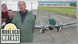 Zwei Flugzeugbegeisterte unter sich Ein Ausflug zur DC3  Morlock Motors [upl. by Karilynn651]