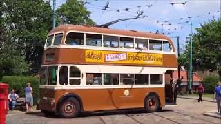 Brighton Trolleybus No52 at Carlton Colville [upl. by Griggs295]