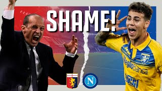 PAY ATTENTION TO FROSINONE  ANGRY ALLEGRI [upl. by Aneras]