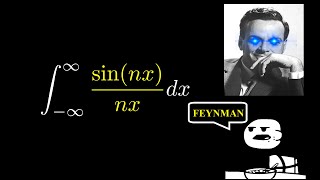 Integral of sinnxnx Feynman trick [upl. by Aidul]