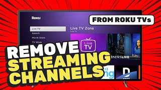 Remove Roku Live Streaming Channels from Cable Antenna Guide [upl. by Novia]