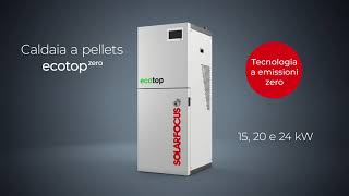 SOLARFOCUS  Presentazione della nuova caldaia a pellet ecotopzero [upl. by Ayikahs]