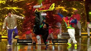 Tushar shetty amp Nepo or Steve new outstanding solo dance performance quot Indias best dancer Season 4 [upl. by Crissy]