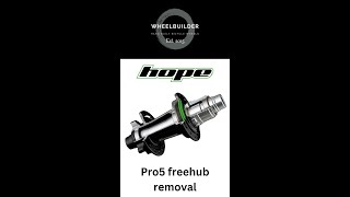 Hope Pro5 freehub removal [upl. by Aryn358]