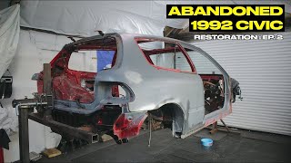 Restoring an Abandoned 1992 Honda Civic EG6  EP 2  Chassis Overhaul [upl. by Tewell803]