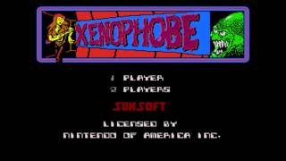 Xenophobe NES  1988 Playthrough [upl. by Yarled]