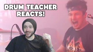 Drum Teacher Reacts Arctic Monkeys  Brainstorm [upl. by Treblih]