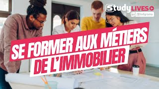 Comment se former aux métiers de limmobilier [upl. by Elatnahs]