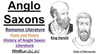 History of Anglo Saxon in UrduHindi  Anglo Saxons Literature  Old English Period Literature [upl. by Raphael]