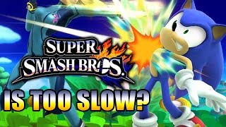 IS SMASH 4 TOO SLOW Smash Wii U Comic Con Impressions [upl. by Eizdnil625]