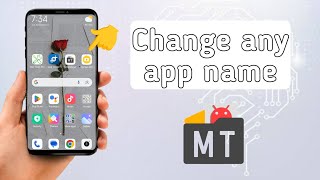 Change any app Name using MT Manager [upl. by Yahsram918]