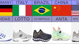 List Shoes Brands From Different Countries Part 2 [upl. by Iolenta]