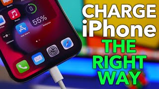 How to Charge Your iPhone the RIGHT Way  MAXIMIZE Battery Life [upl. by Kcirtap]