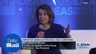 Original video of Nancy Pelosi speaking at 2019 CAP conference [upl. by Selmner]