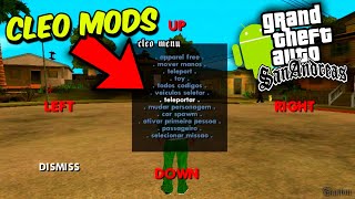 COMO INSTALAR CLEO MODS PARA GTA SAN ANDREAS ANDROID 2024  Menu Cleo Mod Para GTA SA Android [upl. by Brit]