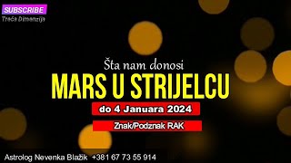 Šta nam donosi Mars u Strijecu do 4 Januara 2024 analiza za sve znakove Zodijaka [upl. by Keith]