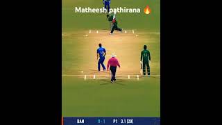 Matheesha pathirana 😎🔥 vs bangaladesh  ipl shortviral [upl. by Einnos]