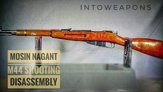 Mosin Nagant M44  Shooting amp Disassembly [upl. by Marian]