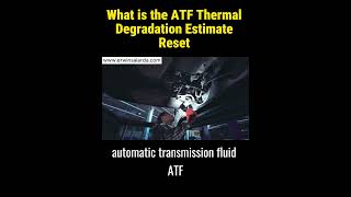 What is ATF Thermal Degradation Estimate reset [upl. by Indnahc]