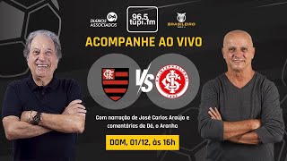 FLAMENGO 3 x 2 INTERNACIONAL  Campeonato Brasileiro  36ª Rodada  01122024  AO VIVO [upl. by Swithbart759]