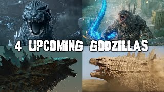 The 4 Godzillas We Will See Before April 2024 [upl. by Ylrebma553]