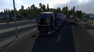 LIVEETS2 150  KARLSKRONA SUE ATÉ VASTERAS SUE  SCANIA S730 V8 [upl. by Nirik637]