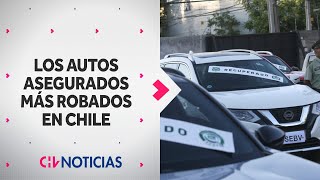 LOS AUTOS ASEGURADOS MÁS ROBADOS en Chile según Asociación de Aseguradoras [upl. by Anigger462]